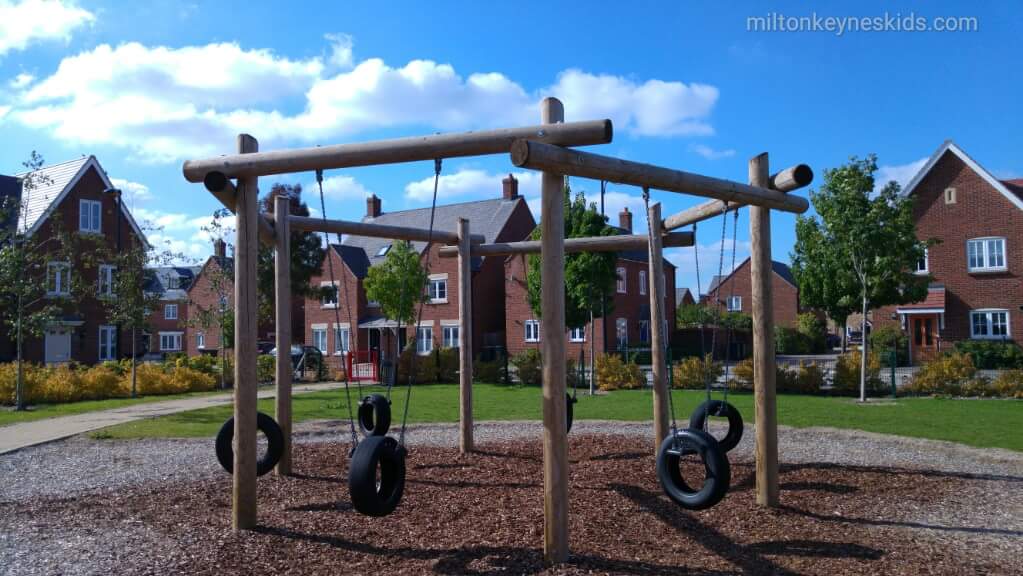 tyre swings at wixams park
