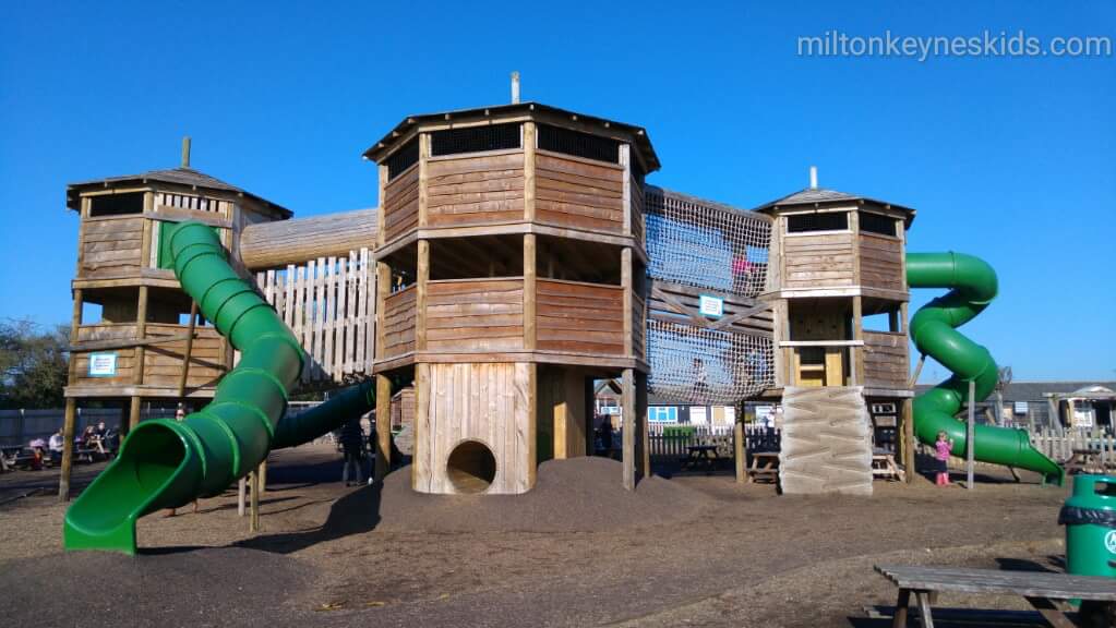 adventure playground at Mead Open Farm