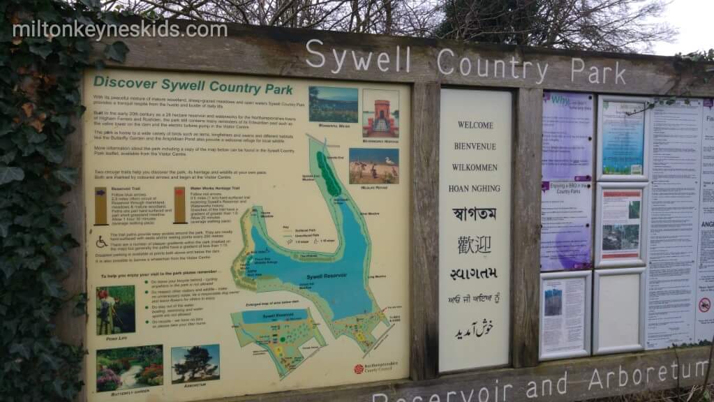 Sywell Country Park map