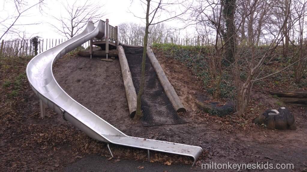 big slide at Sywell Country Park