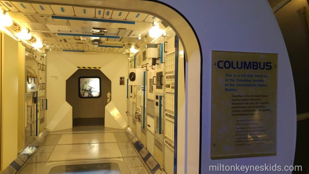 Columbus module at National Space Centre