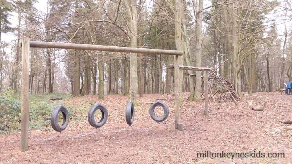 tyre swings at Wendover Woods