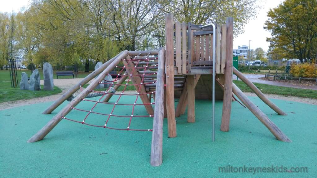 climbing frame at Western Road Recreation Ground