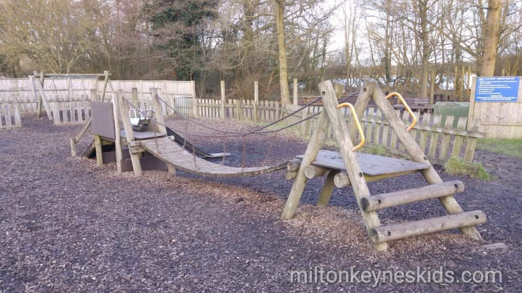 small play area at Aldenham country park