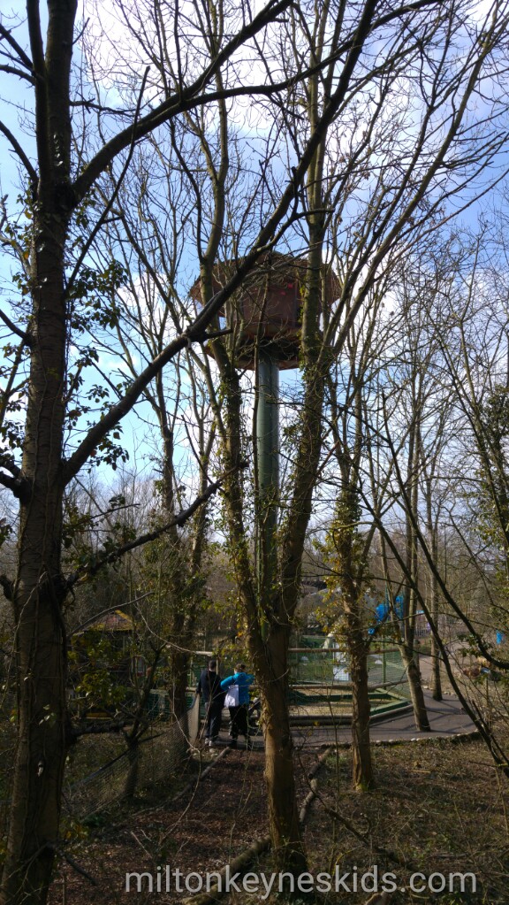 tower at Gulliver's dinosaur and farm park