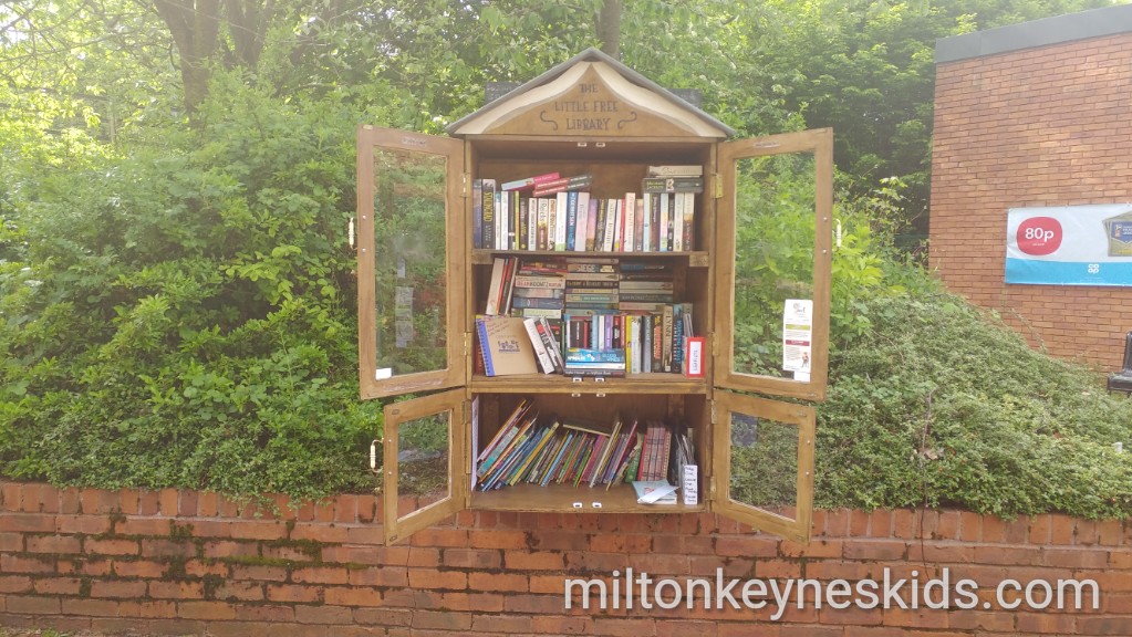 Little Free Library and Dragon Park, Great Linford